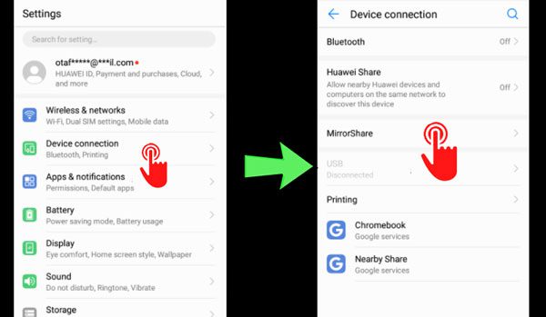 Oppo Mobiles Screen Mirroring Setting