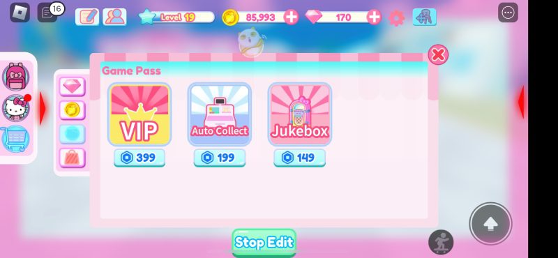 get My Hello Kitty Cafe items on Roblox 4
