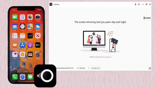 Screen mirroring app Letsview Screen mirroring app Letsview